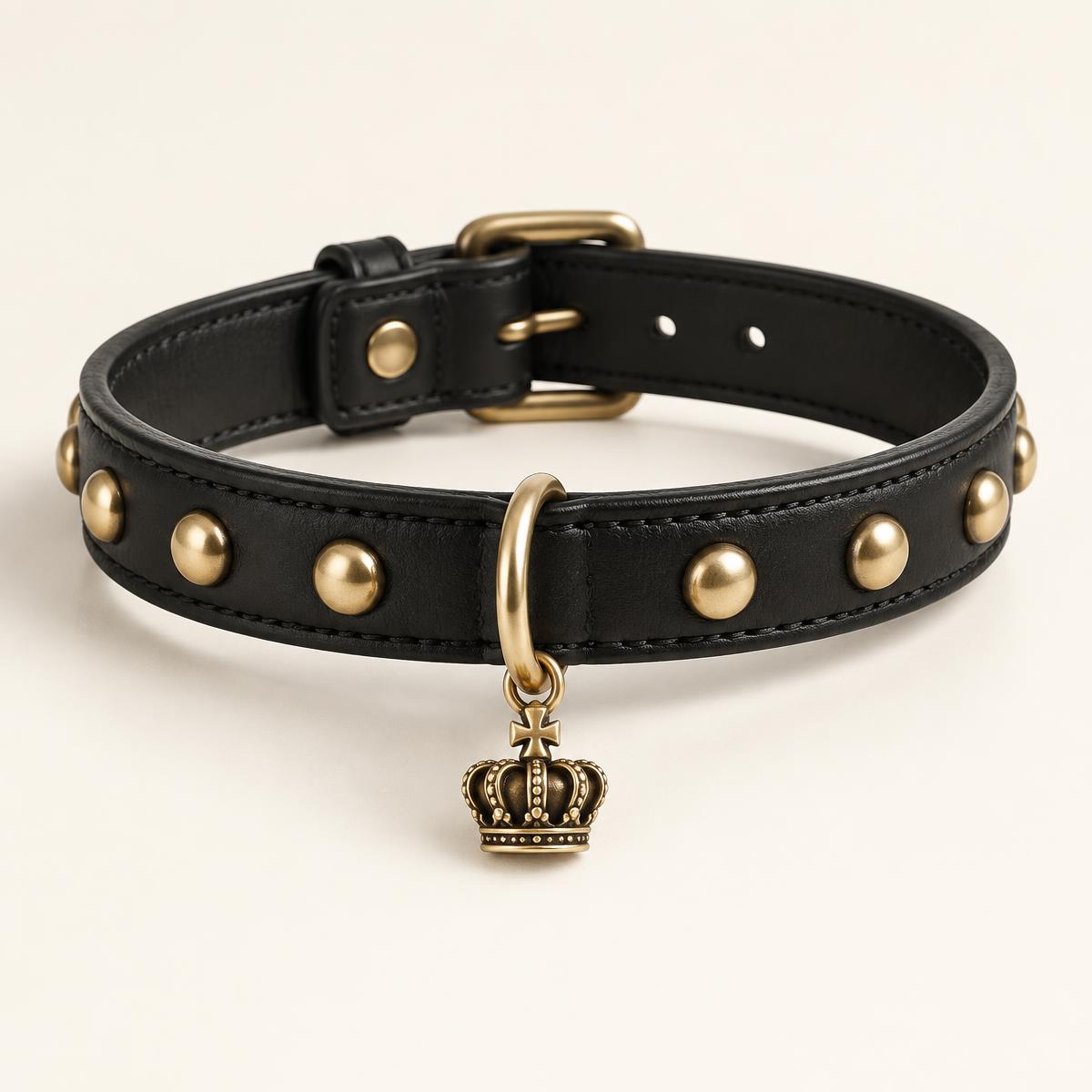 Crown Charm Collar